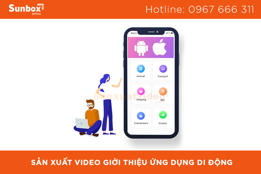 Sản xuất video giới thiệu ứng dụng di động chất lượng 1 san xuat video gioi thieu ung dung di dong 1