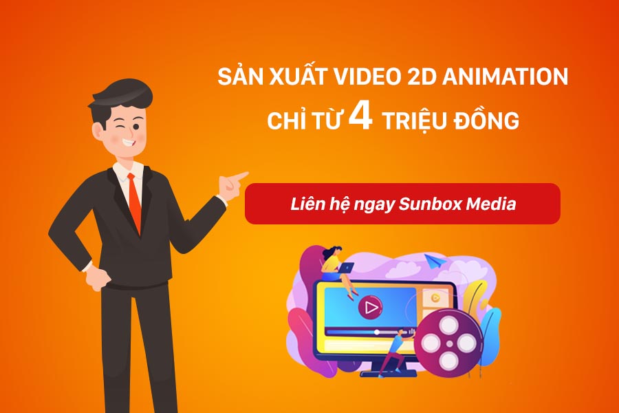 Sản xuất video 2D Animation chất lượng tại Hà Nội