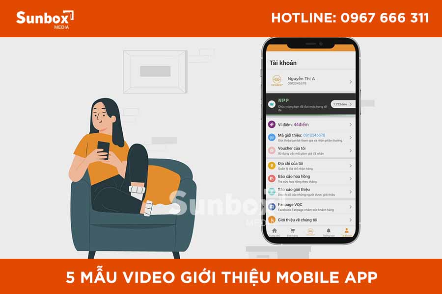 5 mẫu video giới thiệu Mobile App tại Sunbox Media 1 5 mẫu video giới thiệu mobile app