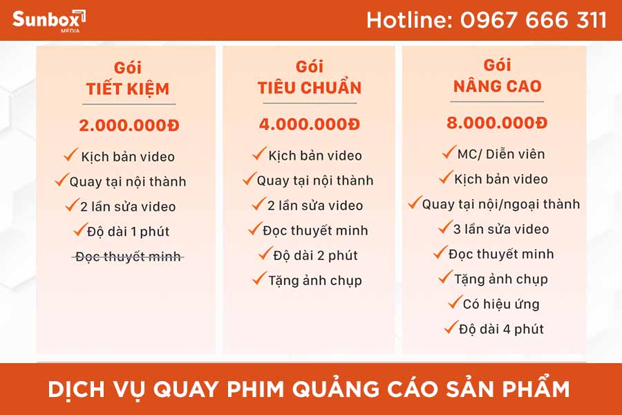 Dịch vụ quay phim quảng cáo sản phẩm giá rẻ - Giải pháp hiệu quả cho doanh nghiệp 3 quay phim quảng cáo sản phẩm chi phí hợp lý