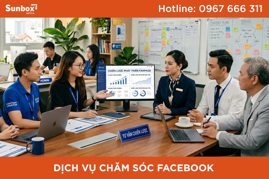 Dịch vụ chăm sóc Facebook tại Long Biên 2 chăm sóc facebook tại long biên, xây dựng facebook, dịch vụ fanpage, chạy quảng cáo facebook, sunbox media