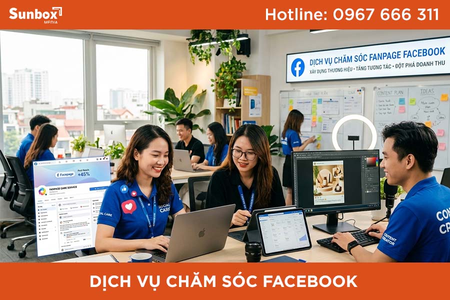 Dịch vụ chăm sóc Facebook tại Long Biên