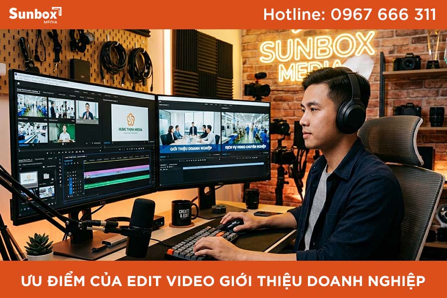 5 ưu điểm của edit video giới thiệu doanh nghiệp từ tư liệu có sẵn 3 edit video giới thiệu doanh nghiệp, sunbox media, dựng video doanh nghiệp, video giới thiệu doanh nghiệp