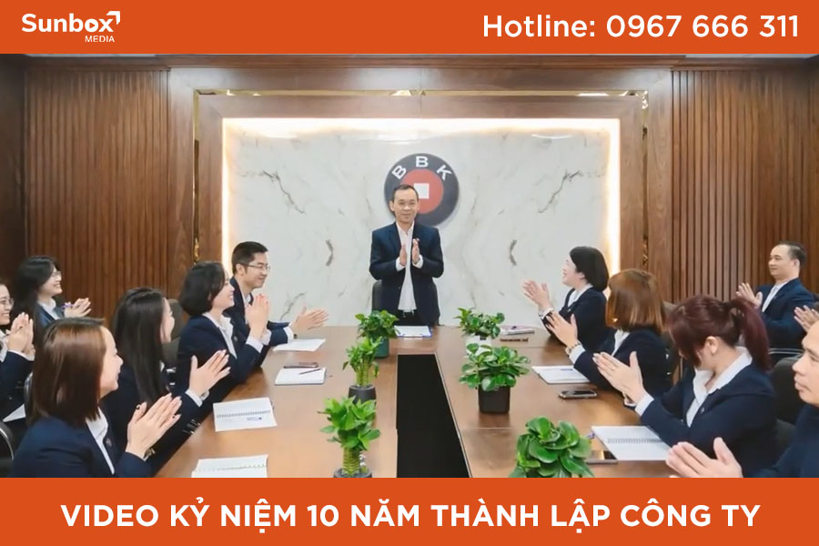 Kinh nghiệm làm video kỷ niệm 10 năm thành lập 3 làm video kỷ niệm 10 năm, video kỷ niệm 10 năm, video 10 năm, video kỷ niệm thành lập công ty, edit video, edit video doanh nghiệp, dựng phim doanh nghiệp, sunbox media, sunbox